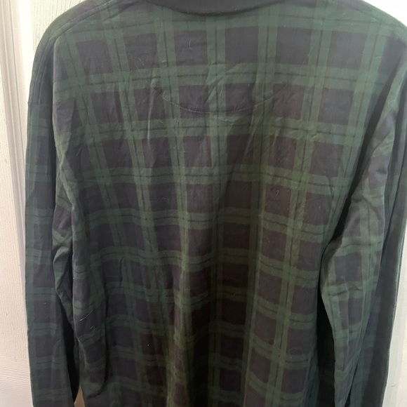 NWT men’s vintage Ralph Lauren long sleeve plaid polo shirt with Teddy bear logo - Picture 6 of 7